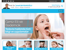 Tablet Screenshot of ismetbayramoglu.com